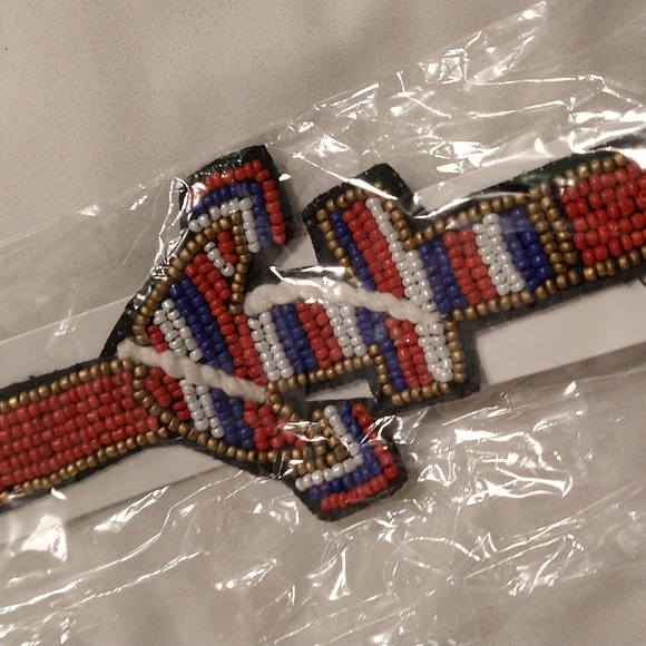 Beaded boho stretchy headband NWT - Picture 12 of 14